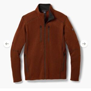 Kuhl Mens Interceptr Fleece Full Zip Black